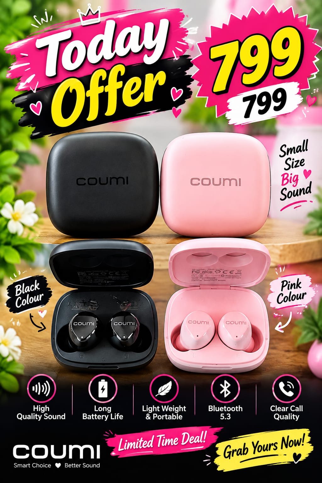 Coumi earbuds